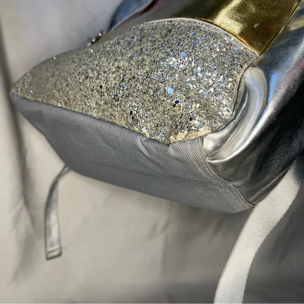 Justice glitter backpack
